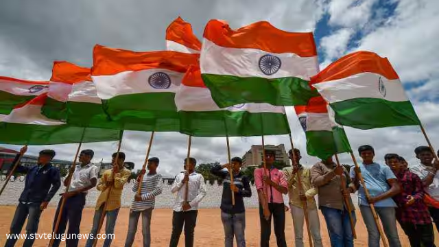 Jalsa celebrations for two days....Independence day celebrations on 16th August in that village..